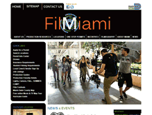 Tablet Screenshot of filmiami.org